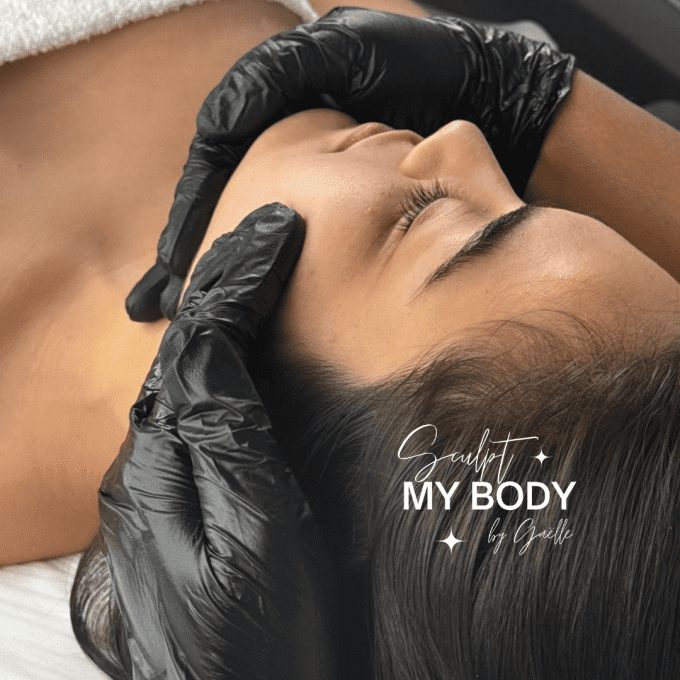 Séance drainage lymphatique visage